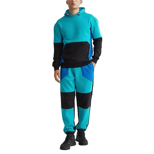 Dres z materiału polarowego z panelami kolorystycznymi