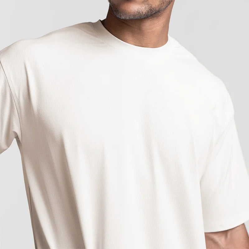 Krótkie spodenki z materiału syntetycznego