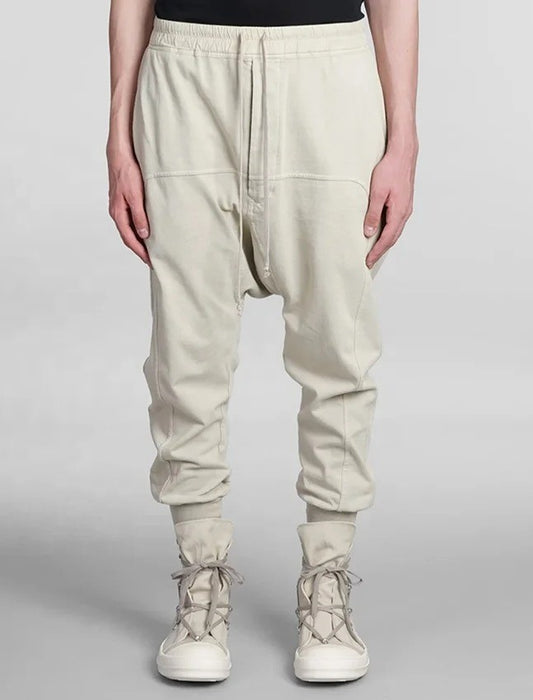 Spodnie dresowe z obniżonym krokiem