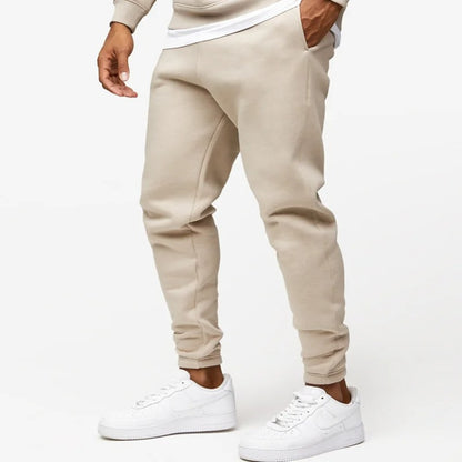 Spodnie dresowe z bawełnianego polaru