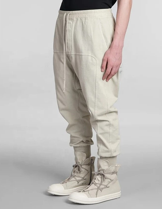 Spodnie dresowe z obniżonym krokiem